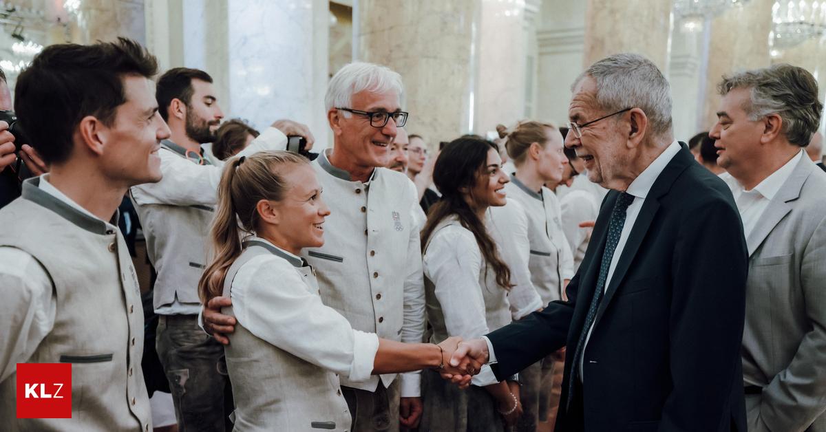 Olympische Spiele Bundespr Sident Van Der Bellen Freuen Uns Ber